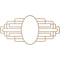 Ekena Millwork Elizabeth Wood Fretwork Pierced Ceiling Medallion, Alder, 40"W x 20"H x 11"IW x 19"IH x 3/8"T CMWP40X20X0375EBAL - alternate 4